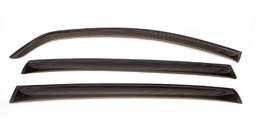 Renault Sandero 2007–2013 OPRUIMING! Achterste raamdeflectoren en 1 voorste (3 stuks, ANV) foto 1