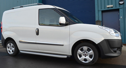 Fiat Doblo II 2010–2022 Deurstrip (set van 4, RVS) Carmos - Turks staal foto 7