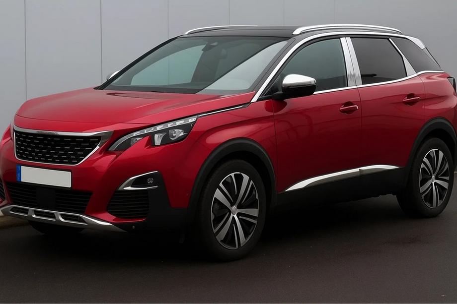 Peugeot 3008 2016–2023 RVS deurstijl sierlijsten Image