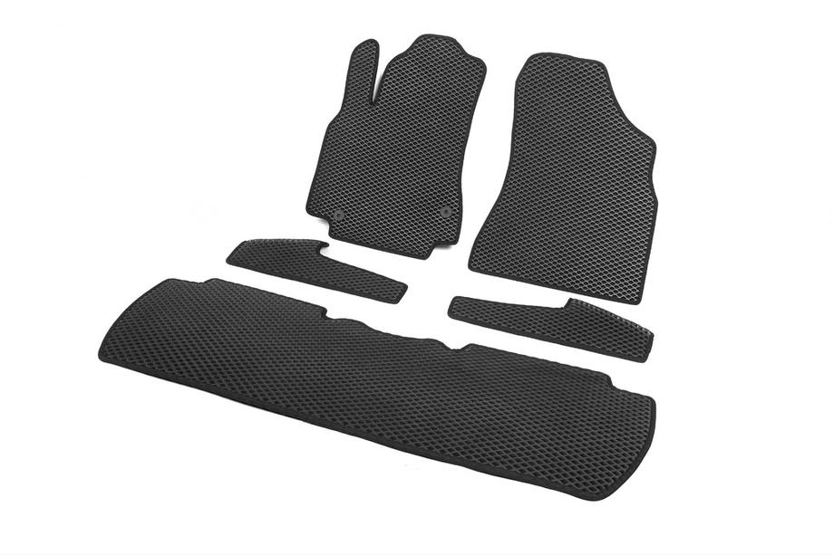 Peugeot Partner Tepee 2008–2018 EVA automatten (zwart) Voor- en achtermatten (3 st.) Foto 6