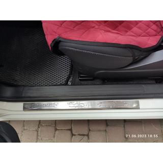Instaplijsten 500 (Carmos, 2 stuks, RVS)