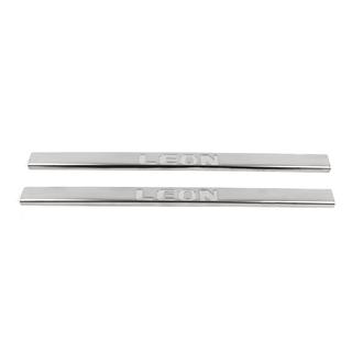 Instaplijsten Carmos (2-deurs, RVS) Seat Leon 2013–2020 foto 2