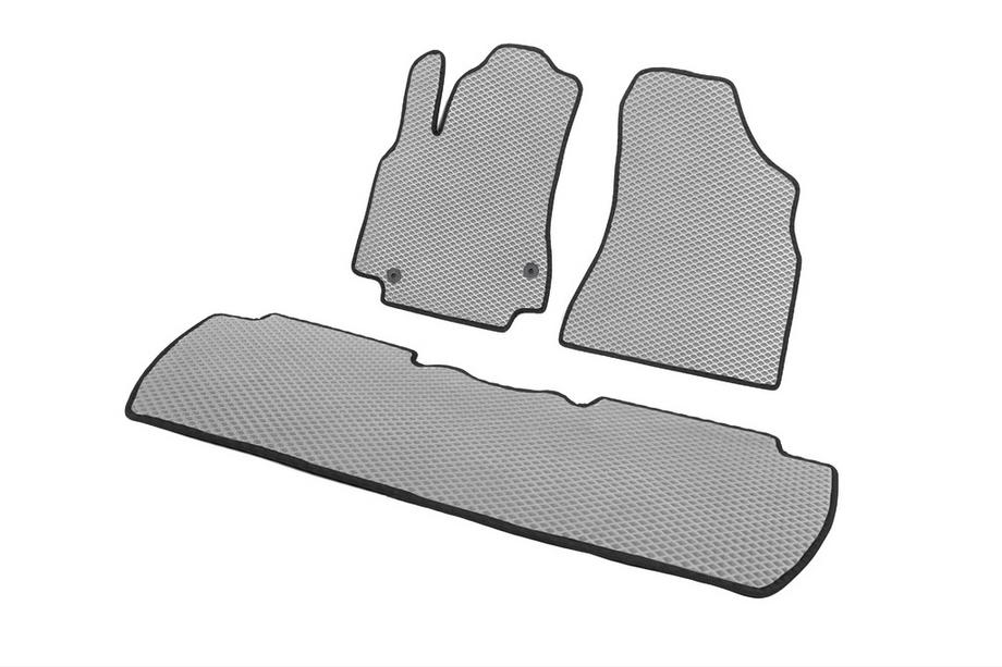 Peugeot Partner Tepee 2008–2018 EVA automatten (grijs) Voor + achter + instaplijsten (5 stuks) Foto 9