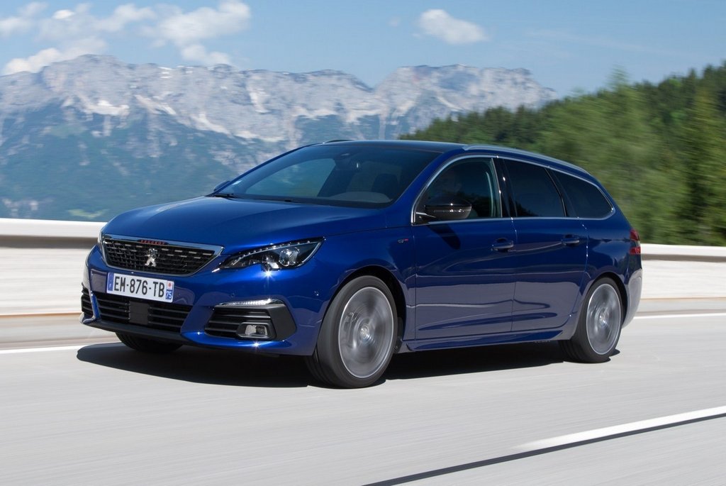 Test van de vernieuwde Peugeot 308 SW stationwagen