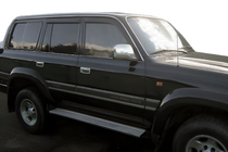Toyota Land Cruiser 80 1990–1997 Raamdeflectoren (4 stuks, HIC) foto 1