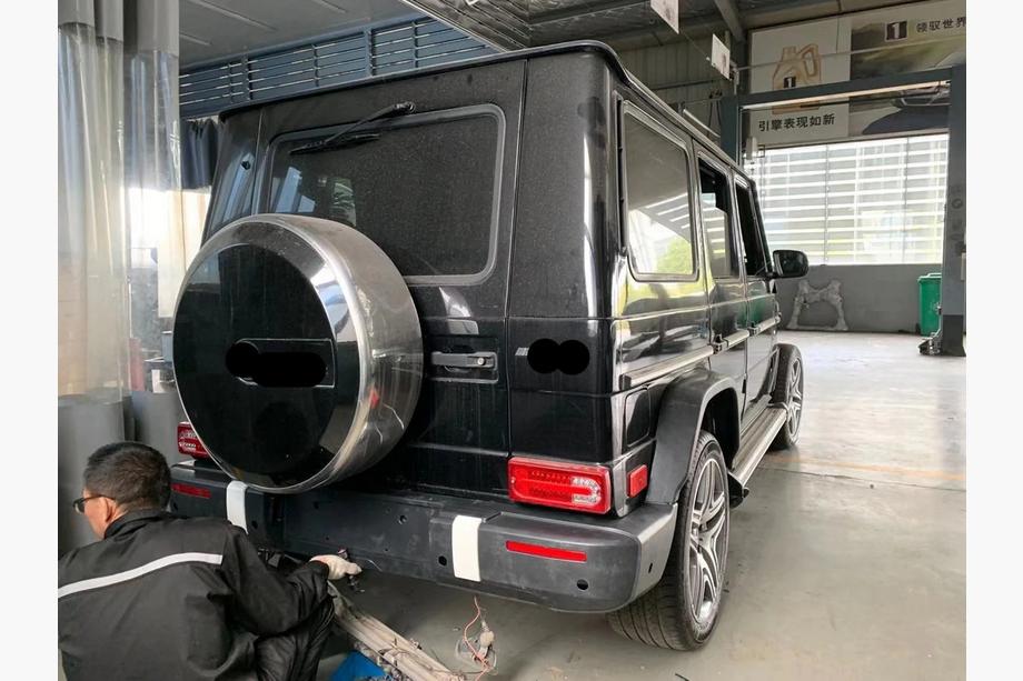 Mercedes G-klasse W463 1990–2018 Restyling-kit voor G63 AMG 2018 Foto 9