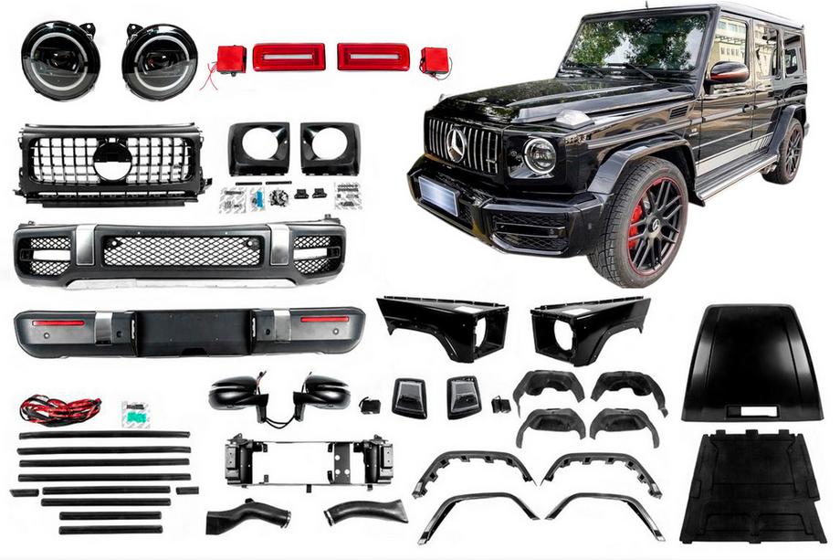 Mercedes G-klasse W463 1990–2018 Restyling-kit voor G63 AMG 2018 Foto 1