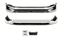 Toyota Land Cruiser Prado 150 2009–2023 Voor- en achterbumperlippen 2023-Designs (2017-) Zwarte kleur foto 1