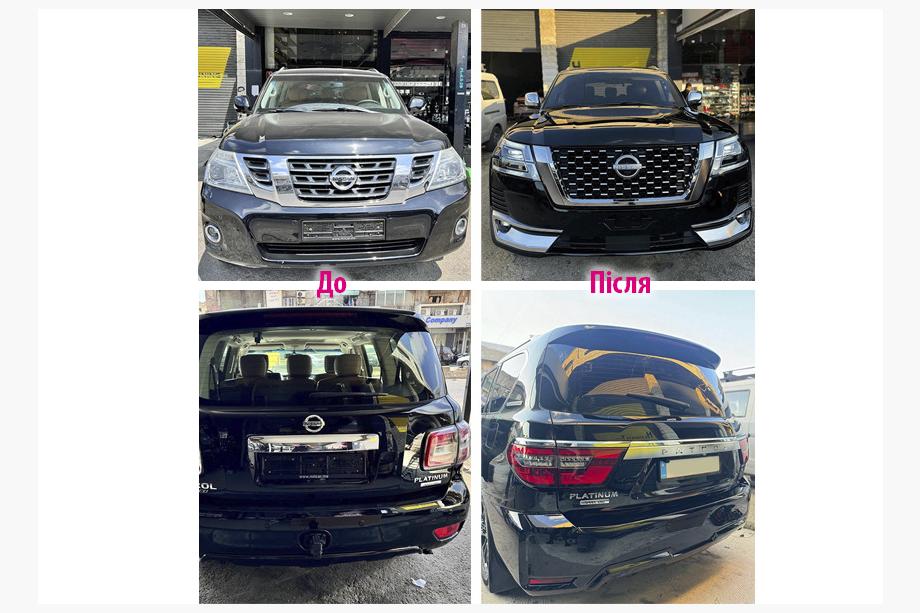Nissan Patrol Y62 2010–2024 Bodykit set voor 2024 (facelift) Foto 4