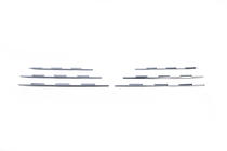 Peugeot Partner/Rifter 2019– RVS grille sierlijsten foto 3