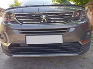 Peugeot Partner/Rifter 2019– RVS grille sierlijsten foto 2
