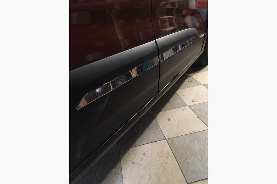 Peugeot Partner/Rifter 2019– RVS deurlijst afdekkappen OmsaLine - Italiaans roestvrij staal Foto 4