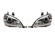 Mercedes ML W163 1997–2005 Koplampen (2 stuks) Gerookt foto 1