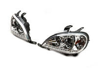 Mercedes ML W163 1997–2005 Koplampen (2 stuks) Gerookt foto 2