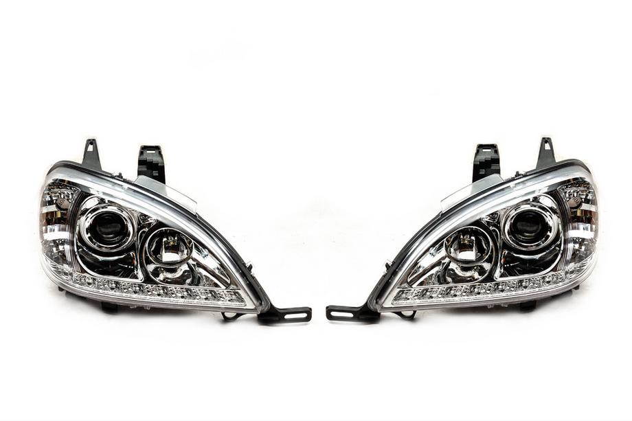 Mercedes ML W163 1997–2005 Koplampen (2 stuks) Gerookt Image