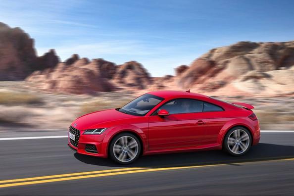 Rijtest van de vernieuwde Audi TT Coupe