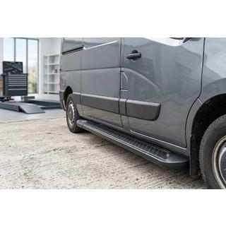 Allmond Black zijtreden (2 st., aluminium) foto 1