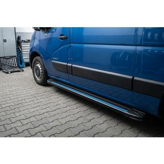 Maya Blue sidesteps (2 stuks, aluminium) Opel Movano 2010–2021 foto 1
