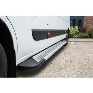 Side steps New Vision Grey (2 stuks, aluminium) foto 1