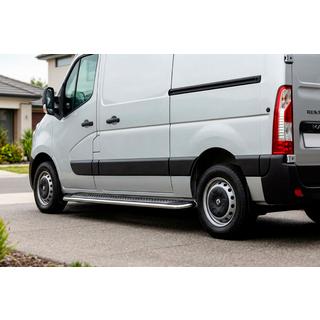 Maydos V2 zijtreden (set van 2, aluminium) Opel Movano 2010–2021 foto 1