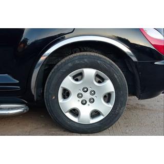 RVS wielkastlijsten (set van 4 stuks) Chrysler PT Cruiser 2000–2010 foto 3