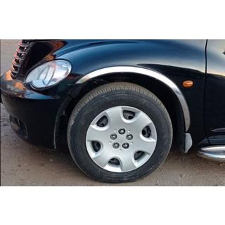 RVS wielkastlijsten (set van 4 stuks) Chrysler PT Cruiser 2000–2010 foto 2