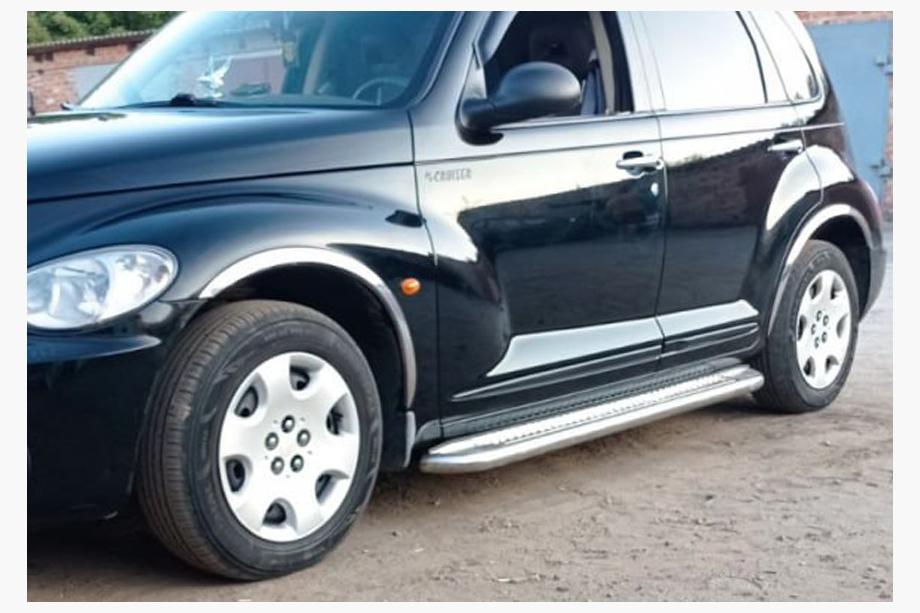 Chrysler PT Cruiser 2000–2010 RVS wielkastlijsten (set van 4 stuks) Image