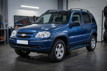 Chevrolet Niva 1998–2020 Maya Blue sidesteps (2 stuks, aluminium) foto 1
