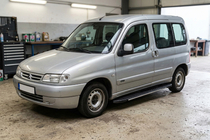 Citroen Berlingo 1996–2008 Bosphorus Grey zijsteps (set van 2, aluminium) foto 1