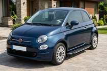 Fiat 500/500L 2013–2022 Bosphorus Grey zijsteps (set van 2, aluminium) foto 1
