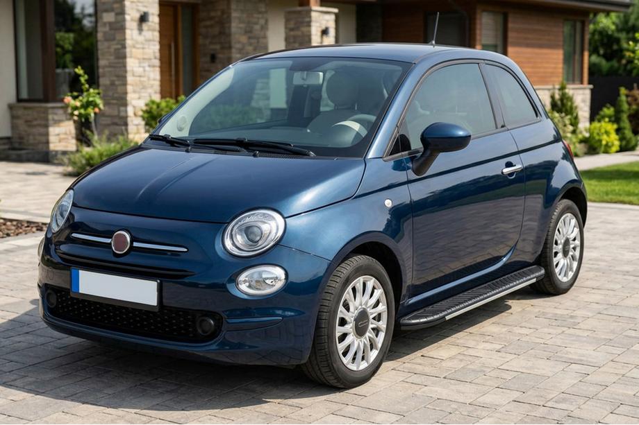 Fiat 500/500L 2013–2022 Bosphorus Grey zijsteps (set van 2, aluminium) Image