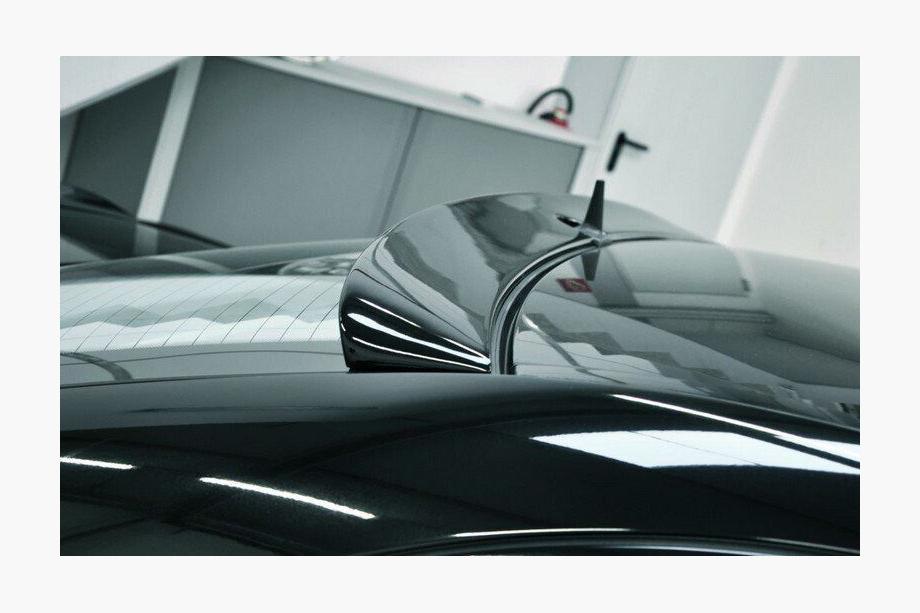 Mercedes E-class W211 2002–2009 Achterruitspoiler (ABS, lakbaar) Image