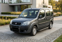 Fiat Doblo I 2005–2010 Bosphorus Grey zijsteps (set van 2, aluminium) foto 1