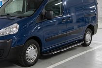 Fiat Scudo 2007–2015 Zijtreden Bosphorus Grey (2 stuks, aluminium) foto 1