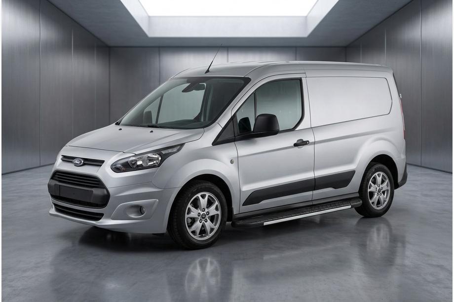 Ford Connect 2014–2021 Bosphorus Grey zijsteps (set van 2, aluminium) Maxi basis Image