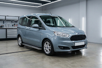 Ford Courier 2014–2023 Maydos V2 side steps (2 st., RVS) foto 1