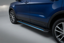 Ford Explorer 2011–2019 Maya Blue sidesteps (2 stuks, aluminium) foto 1
