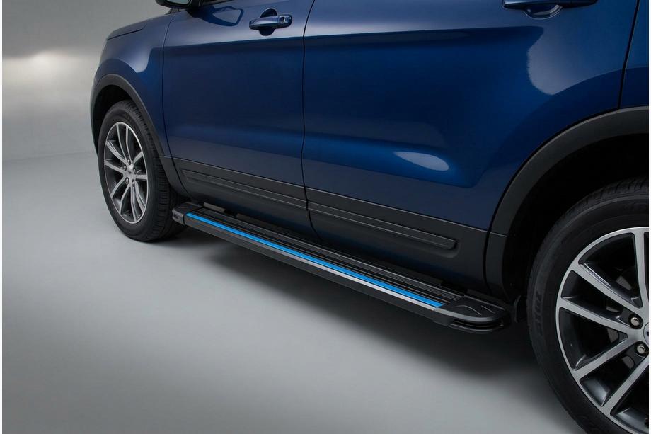 Ford Explorer 2011–2019 Maya Blue sidesteps (2 stuks, aluminium) Image