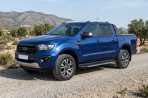 Ford Ranger 2011–2022 Bosphorus Grey zijsteps (set van 2, aluminium) foto 1