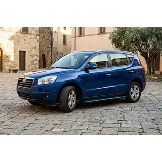 Maya Blue sidesteps (2 stuks, aluminium) Geely Emgrand X7 2011– foto 1