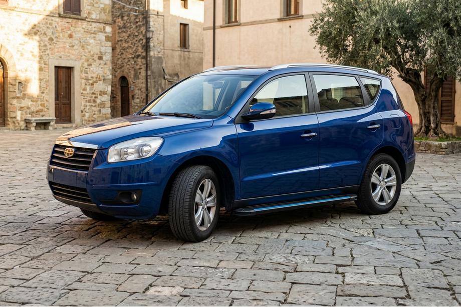 Geely Emgrand X7 2011– Maya Blue sidesteps (2 stuks, aluminium) Image