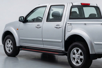 GreatWall Wingle 5 2006– Side steps Maya Red (2 stuks, aluminium) foto 1