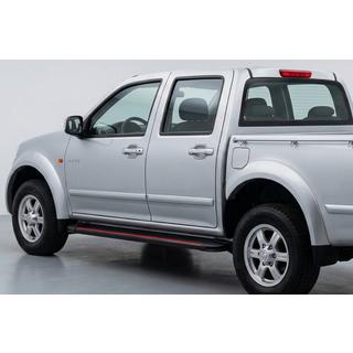 Side steps Maya Red (2 stuks, aluminium) GreatWall Wingle 5 2006– foto 1