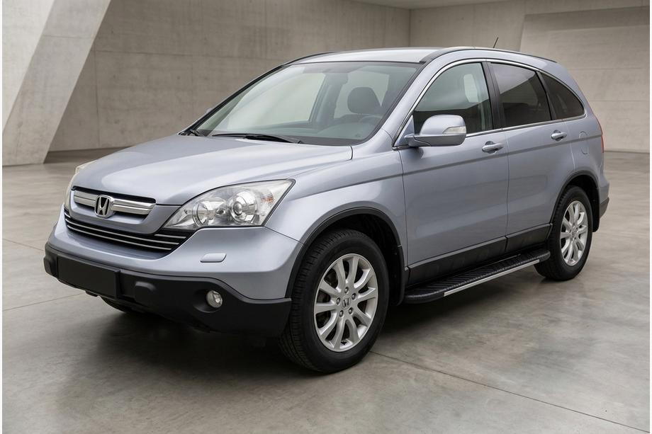Honda CR-V 2007–2011 Bosphorus Grey zijsteps (set van 2, aluminium) Image