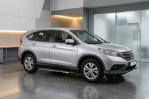 Honda CRV 2012–2016 Bosphorus Grey zijsteps (set van 2, aluminium) foto 1