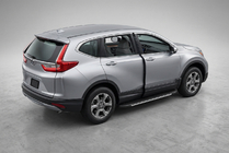 Honda CRV 2017–2022 Bosphorus Grey zijsteps (set van 2, aluminium) foto 1