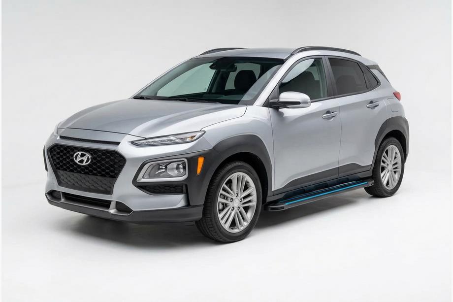 Hyundai Kona 2017–2023 Maya Blue sidesteps (2 stuks, aluminium) Image