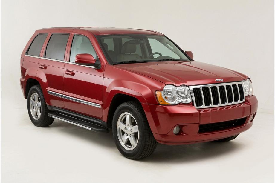 Jeep Grand Cherokee WK 2004–2010 Bosphorus Grey zijsteps (set van 2, aluminium) Image