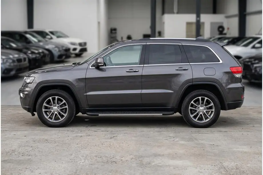 Jeep Grand Cherokee WK2 2010–2021 Bosphorus Grey zijsteps (set van 2, aluminium) Image