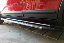 Kia Sorento II XM 2009–2014 Bosphorus Grey zijsteps (set van 2, aluminium) 2010-2013 foto 5